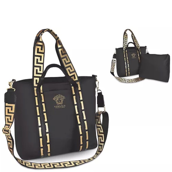 VERSACE Tote Carryall Holdall Weekender Large Bag Limited Edition - Picture 1 of 16